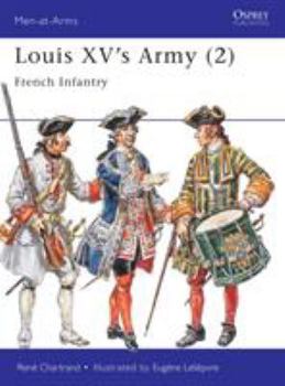 Paperback Louis XV's Army (2): French Infantry Book