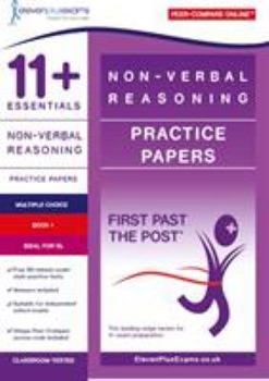Paperback 11+ Essentials Non-verbal Reasoning Practice Papers Book 1 (First Past the Post) Book