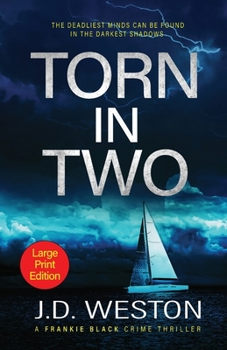 Paperback Torn In Two: A British Crime Thriller Novel [Large Print] Book