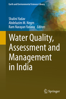 Hardcover Water Quality, Assessment and Management in India Book