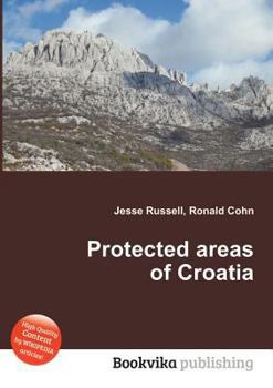 Paperback Protected Areas of Croatia Book