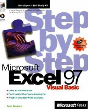 Paperback Microsoft Excel 97/Visual Basic Step by Step [With CDROM] Book