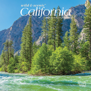 Calendar California Wild & Scenic 2021 Mini 7x7 Book
