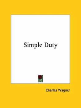 Paperback Simple Duty Book