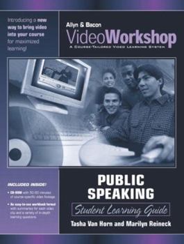 Paperback Videoworkshop for Public Speaking: Student Learning Guide with CD-ROM (Valuepack Item Only) Book