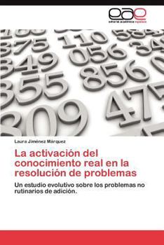 Paperback La activación del conocimiento real en la resolución de problemas [Spanish] Book