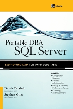 Paperback Portable DBA: SQL Server Book