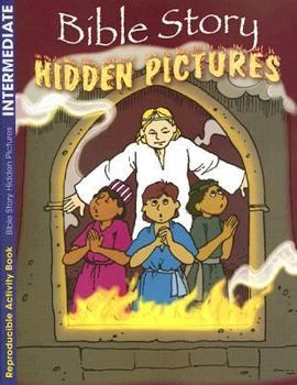 Paperback Color Bk-Bible Story Hidde-6pk Book