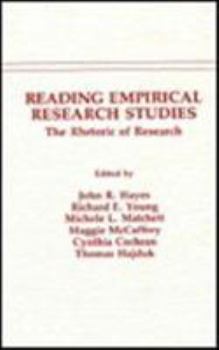 Hardcover Reading Empirical Research Studies: The Rhetoric of Research Book