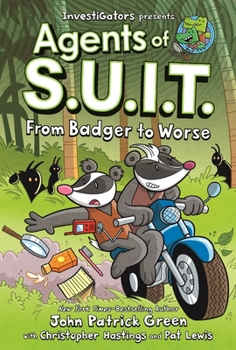 Hardcover Investigators: Agents of S.U.I.T.: From Badger to Worse Book