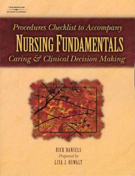 Paperback Nursing Fundamentals Procedures Checklist: Caring & Clinical Decision Making Book