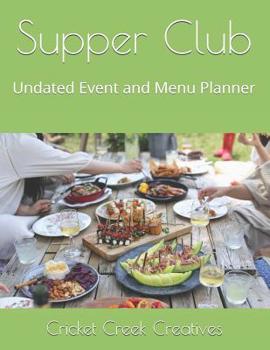 Paperback Supper Club: Undated Event and Menu Planner Book