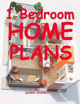 Paperback 1 Bedroom Home Plans Book