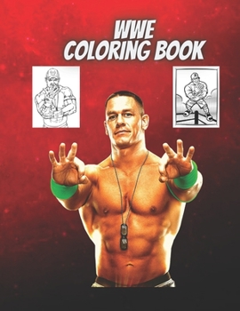 Paperback wwe coloring book: Coloring Book for Kids and adults Book