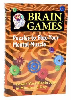 Paperback Brain Games Puzzles to Flex Your Mental Muscle Book