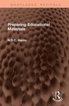 Hardcover Preparing Educational Materials Book