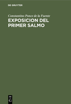 Hardcover Exposicion del Primer Salmo [Spanish] Book