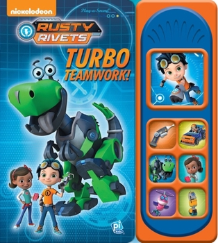 Board book Nickelodeon Rusty Rivets: Turbo Teamwork Sound Book [With Battery] Book