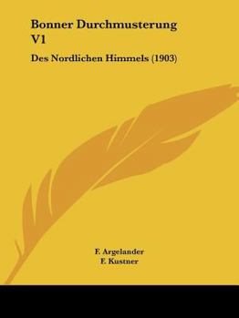 Bonner Durchmusterung V1: Des Nordlichen Himmels (1903)