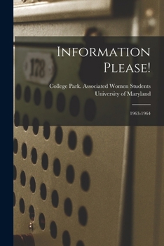 Paperback Information Please!: 1963-1964 Book
