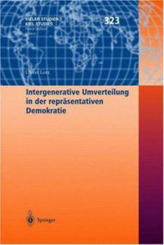 Hardcover Intergenerative Umverteilung in Der Repräsentativen Demokratie [German] Book