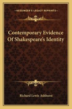 Contemporary Evidence of Shakespeare's Identity