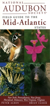 Hardcover National Audubon Society Guide to the Mid-Atlantic Stat Es Book