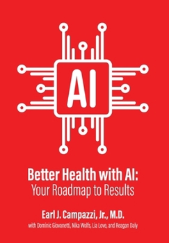 Hardcover Better Health with AI Book