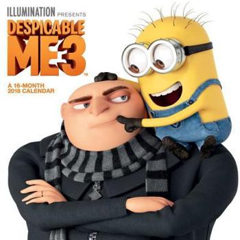 Calendar Despicable Me 3 2018 Mini Wall Book