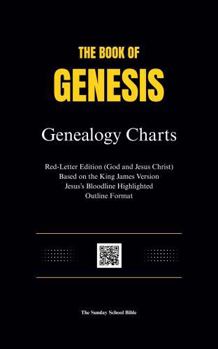 Hardcover The Book of Genesis: Genealogy Charts Book