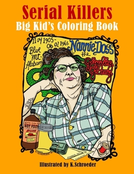 Paperback Serial Killers: Adult Coloring Book