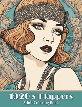 Paperback 1920's Flappers: Adult Coloring Book