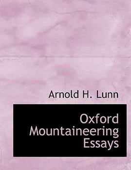 Paperback Oxford Mountaineering Essays Book