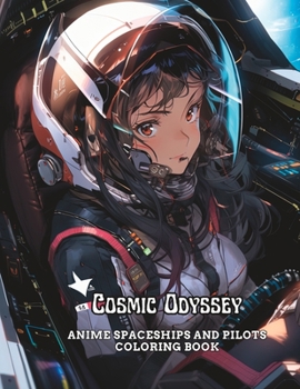 Paperback Cosmic Odyssey: Anime Spaceships and Pilots Coloring Book