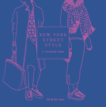 Paperback New York Street Style: A Coloring Book