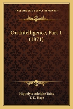 Paperback On Intelligence, Part 1 (1871) Book