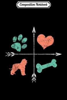 Composition Notebook: Irish Water Spaniel Love Awesome - Dog Costume Journal/Notebook Blank Lined Ruled 6x9 100 Pages