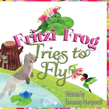 Paperback Fritzi Frog Tries to Fly [Large Print] Book