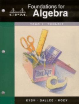 Paperback Foundations for Algebra: Year 1 : Toolkit Book