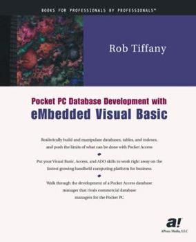 Paperback Pocket PC Database Development with Embedded Visual Basic Book