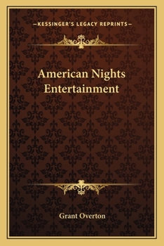 Paperback American Nights Entertainment Book