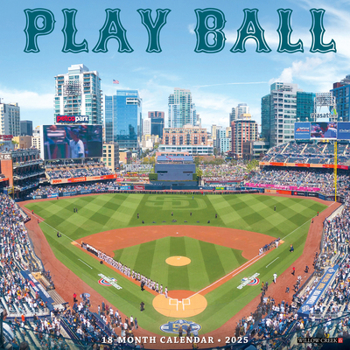 Calendar Play Ball 2025 12 X 12 Wall Calendar Book