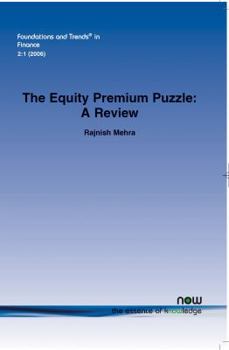 Paperback The Equity Premium Puzzle: A Review Book