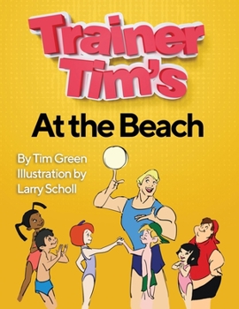Paperback Trainer Tim's At the Beach Book