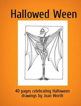 Paperback Hallowed Ween: 40 drawings celebrating Halloween Book