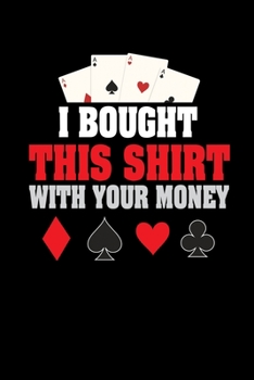 Notebook: Poker bluffing hands Online Heart Cross Gifts 120 Pages, 6x9 Inches, Blank