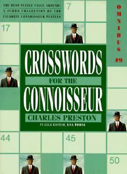 Mass Market Paperback Crossword Puzzles for the Connoisseur Omnibus 9 Book