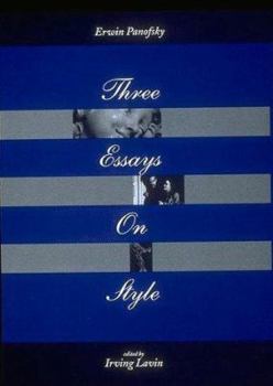 Hardcover Three Essays on Style Book