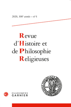 Paperback Revue d'Histoire Et de Philosophie Religieuses [French] Book