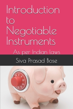 Paperback Introduction to Negotiable Instruments: As per Indian laws Book